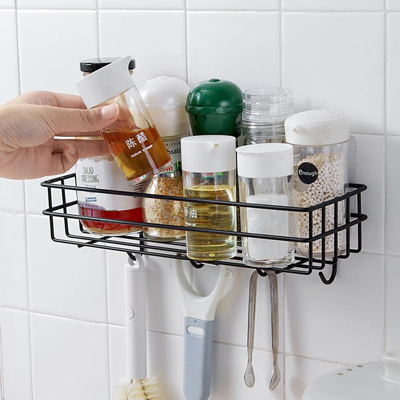 Wall Hanging Metal Shelf Storage Rack