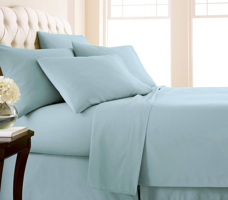 Fitted Sheet Set-Light Blue