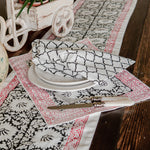 Alika Hand Block Printed Dining Set Alika Hand Block Printed Dining Set