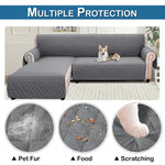 L Shape Corner Sofa Cover Reversible Durable Sofa cover