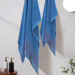 Calvin Klein Exclusive Towels 2 Pcs Set - Bath Towel (27 x 54 Inches) & Hand Towel (20 x 35 Inches) Calvin Klein Exclusive Towels 2 Pcs Set - Bath Towel (27 x 54 Inches) & Hand Towel (20 x 35 Inches)