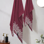 Calvin Klein Exclusive Towels 2 Pcs Set - Bath Towel (27 x 54 Inches) & Hand Towel (20 x 35 Inches) Calvin Klein Exclusive Towels 2 Pcs Set - Bath Towel (27 x 54 Inches) & Hand Towel (20 x 35 Inches)