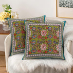Garden Bloom Cushion Covers Garden Bloom Cushion Covers-2 PC Set