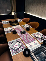 Date Palm Handcrafted Dining Table Set by Premia Home