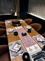 Date Palm Handcrafted Dining Table Set by Premia Home