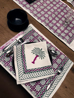 Date Palm Handcrafted Dining Table Set by Premia Home