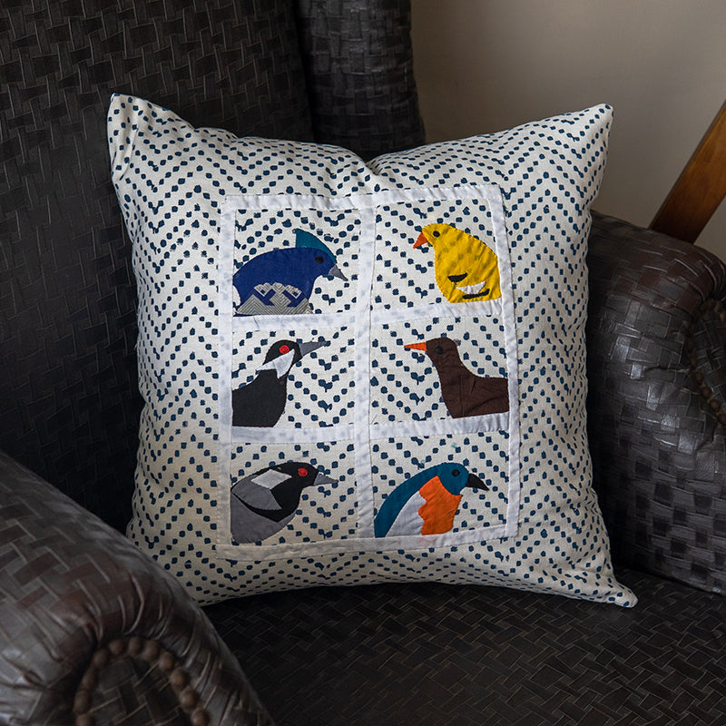 Pakhee (Appliqué) Pakhee (Appliqué) - 1 PC Cushion Cover