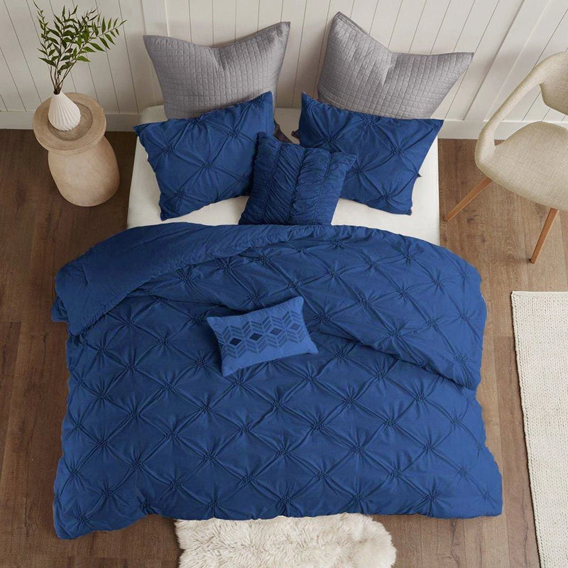 Pintuck_Cotton_satin_duvet_cover_Set