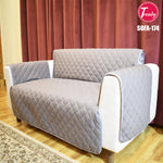 Reversible Plain Sofa Cover - Trendy Pakistan