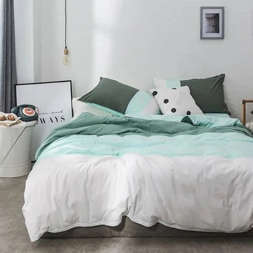 Stripe cotton Duvet covers Modern Stripe Duvet Set