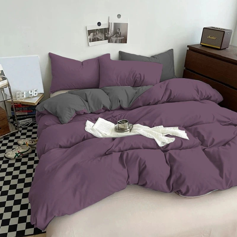 plain dyed duvet cover
