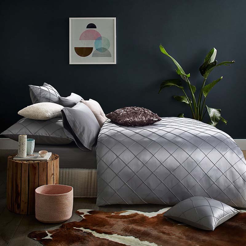 Luxury Bridal Bedding Set-Grey