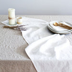 White Dining Set-100% Cotton