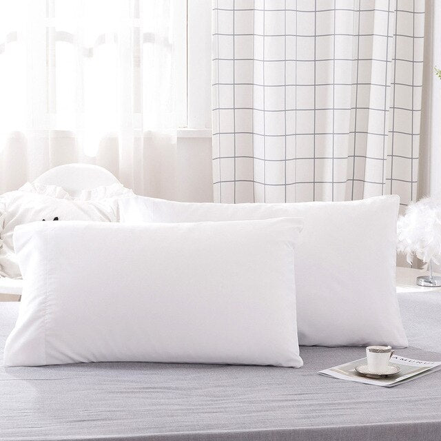Pillow Case Pair-White