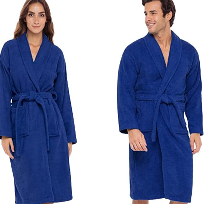 Bathrobe Royal-Blue