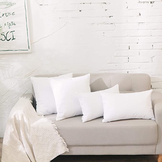 Filled Cushions Pack of 4 (Rectangular & Square)