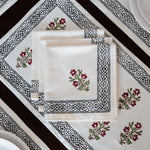 Aani-Block Print Dining Set Aani-Block Print Dining Set