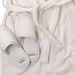 ANTIQUE WHITE SLIPPERS