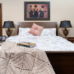 Angela Pink velvet throw cushion