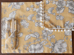 Bridgewater Honey Table Cover With Napkin Set