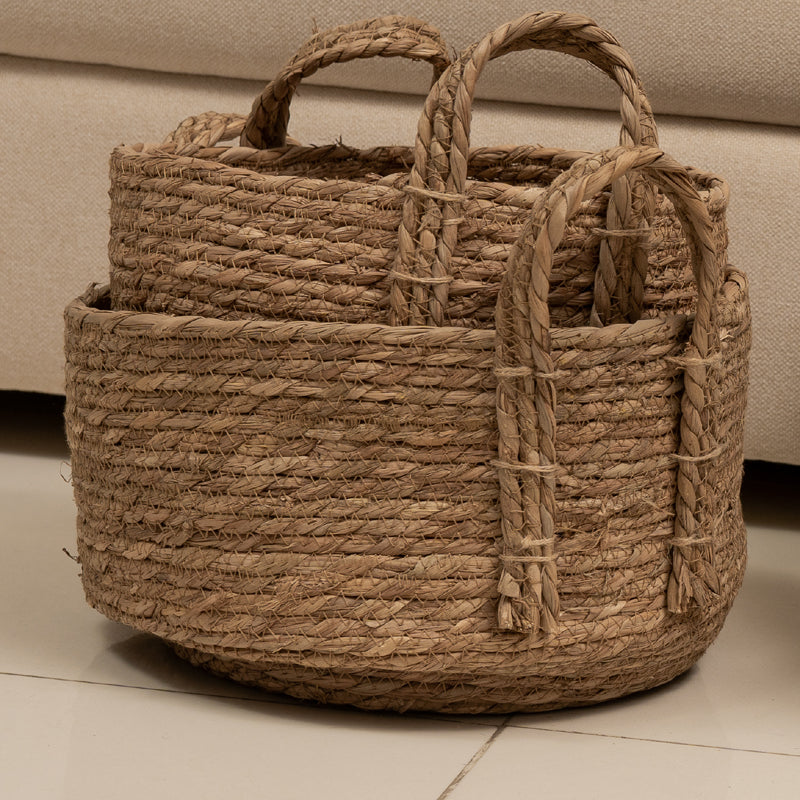 Nia Woven Storage Basket (Pack of 3)