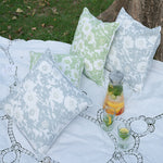 Brokblad Sky Blue Cushion Cover