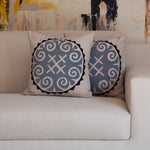 Dhari (Appliqué) Dhari (Appliqué) - 1 PC Cushion Cover