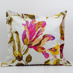 English Garden (Ecru) White Cushion Cover