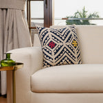 Liya (Appliqué) - 1 PC Cushion Cover