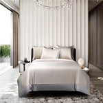 Deal 02 (Deluxe American Bedding Beige,,Nafisa Cushion Covers-2 PC Set, Dove white lace trimmed napkins & trolley covers, 9 pcs