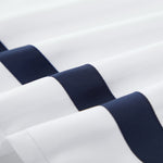 Opulence Cotton Satin luxury American style Navy
