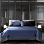 Deal 04 (Deluxe American Bedding-Blue,Steely grey lace trimmed napkins & trolley covers,Starry Night Cushion Covers set