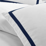 Opulence Cotton Satin luxury American style Navy