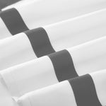 Opulence Cotton Satin luxury American style Charcoal