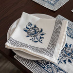 Kiara-Block Print Dining Set Kiara-Block Print Dining Set