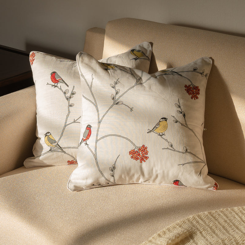 Little birds Cushion cover Little birds Cushion cover-2 PC Set