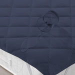 Waterproof Blue Mattress Pad