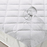 Waterproof White Mattress Pad