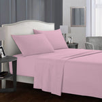 Fitted Sheet Set-Dusty Pink