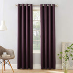 Plain Dyed Curtain plum