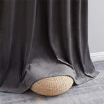 Velvet Curtain Charcoal Grey