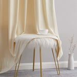 Velvet Curtain Cream