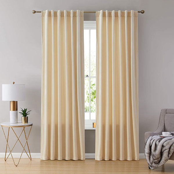 Velvet Curtain Cream