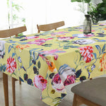 English Garden Yellow Table Cover