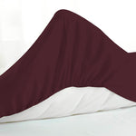 Fitted Sheet Set-Burgundy
