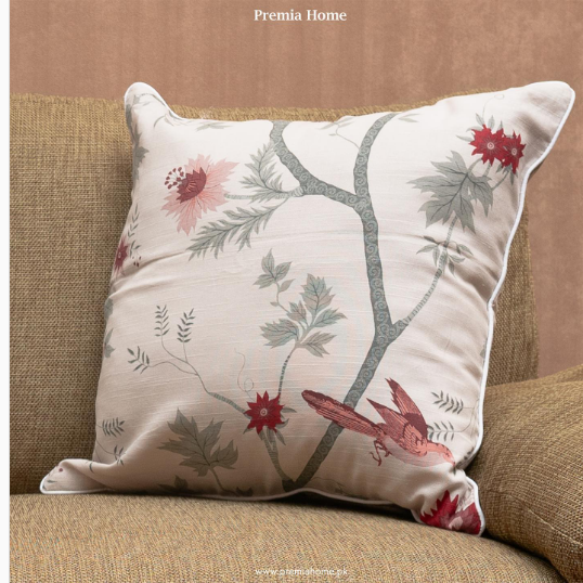 Toulouse Red Cushion Cover