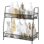 Kitchen Portable Modern 2-Layer Spice Rack for Organized Storage