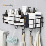 Wall Hanging Metal Shelf Storage Rack