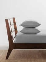 Fitted Sheet Set- Light Grey 300 Cotton Satin