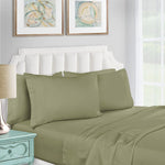 Double Bed Sheet-Bottle Green